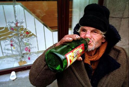 Trazione sull'alcol e il suo trattamento